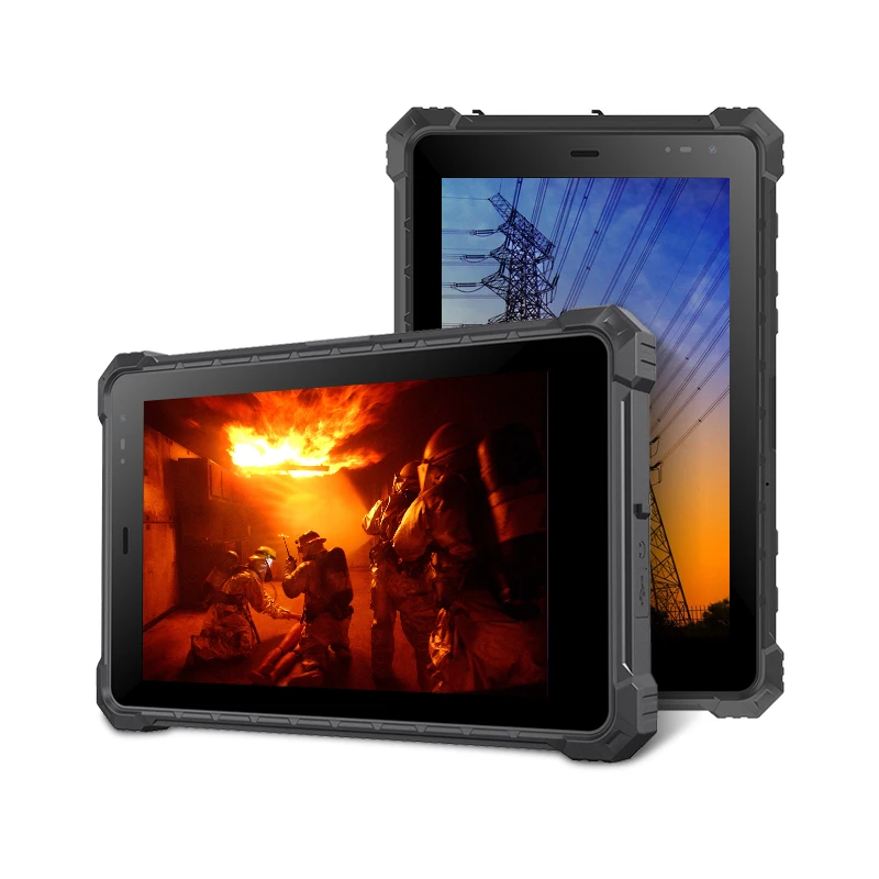 Factory 8 Inch Industrial Tablet Pc Ip68 Grade Waterproof 4g Lte Capacitive Touch Screen Android 10 Rugged Tablet