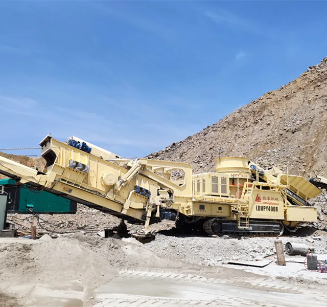 Automatic Control System Crawler Mobile Cone Crusher Mobile Crushing Station for Construction waste crushing