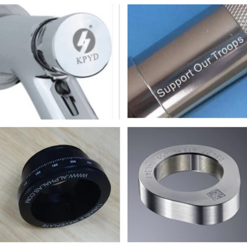 Hot Selling Small Mini Size Light Weight 1064nm Optical Metal Wood portable fiber laser marking machine cutting gold silver