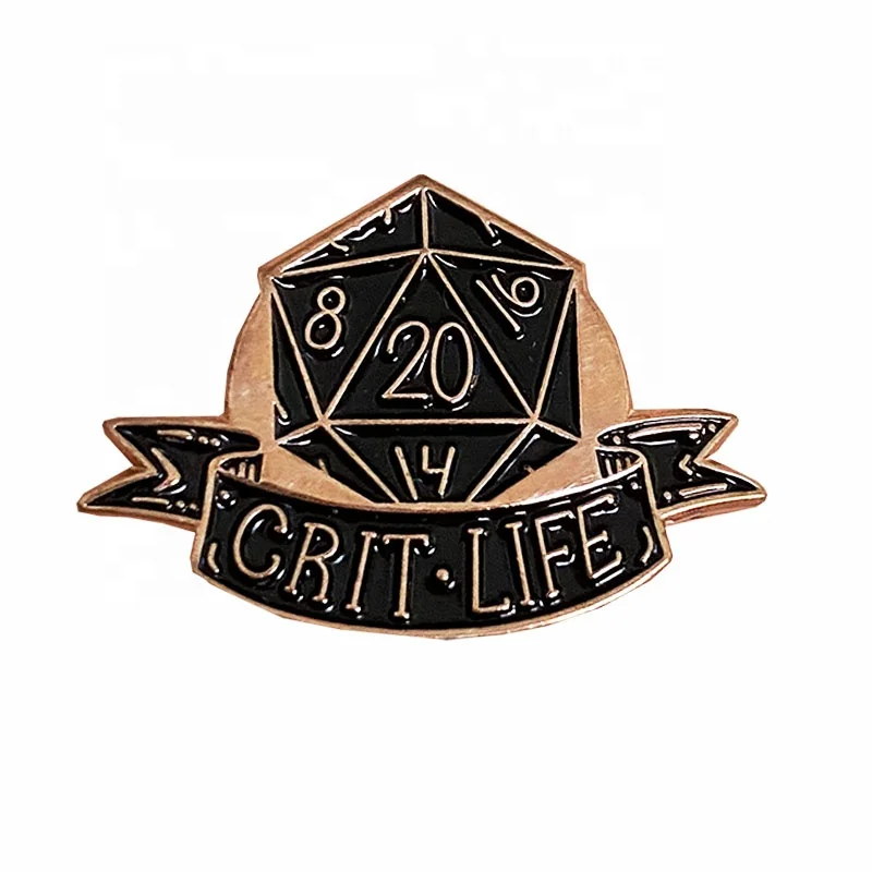 Black and white English letters Badge Custom black and white letter soft enamel tour factory lapel pins badge