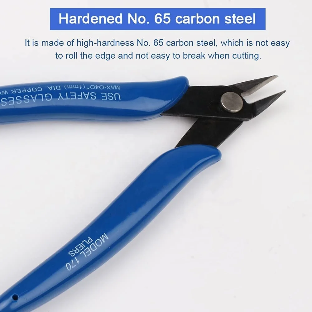 YTH plato 170 Electronic micro mini diagonal Cutting Pliers Side Cutting Nippers side cutters cable wire cutters flush cutter