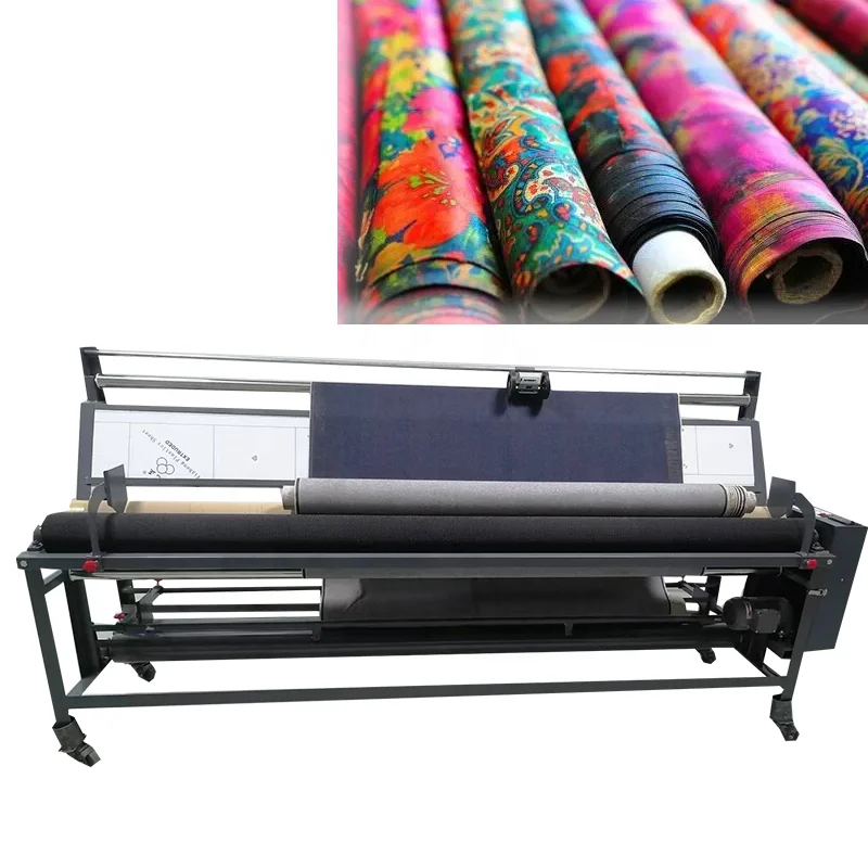 Автоматизированный тканевый счетчик для прокатки рулонной намотки