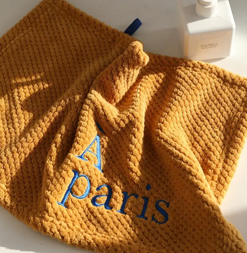 Wholesale Factory 100% Cotton Peach Home Soft Towel Hotel Special Soft Face Wash Towel