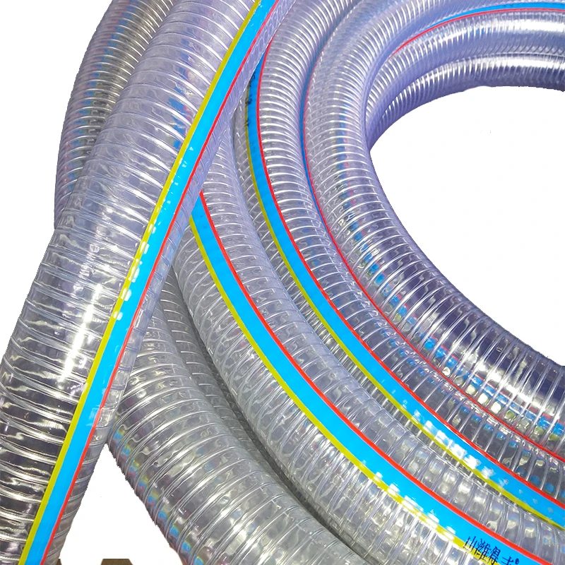 Original factory 50mm fiber braided PVC spring hose