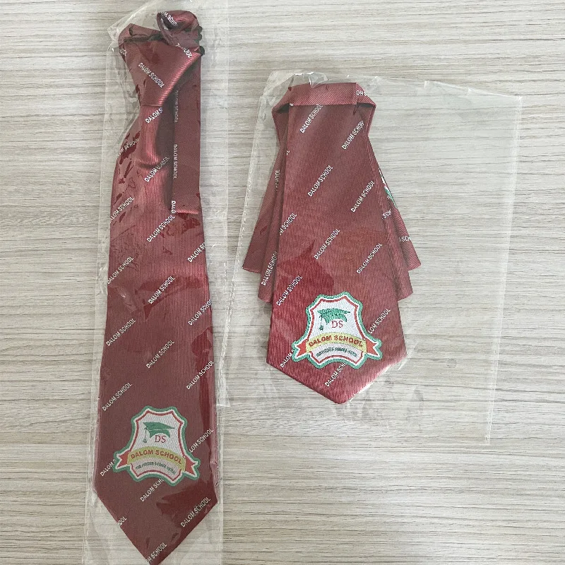 Custom Guangzhou Factory UK School Uniform Bow Ties Boys Girls School Uniform Ties