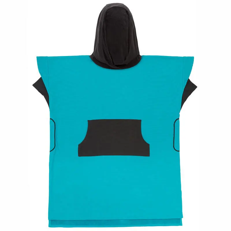 100 органический хлопок ткань из микроволокна изменение халат пончо Surf пляжное полотенце для взрослых с капюшоном персонализированные пользовательские сухой халат одежда для серфинга, Пляжная, пончо