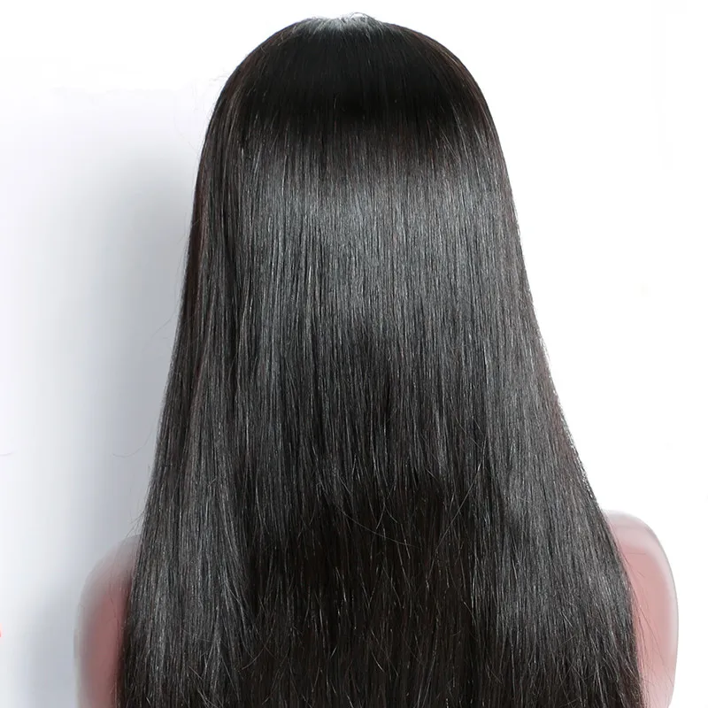 2024Peruvian Hair 100% Virgin  With Baby Hair Human Lace   front Lace Frontal With Bundles