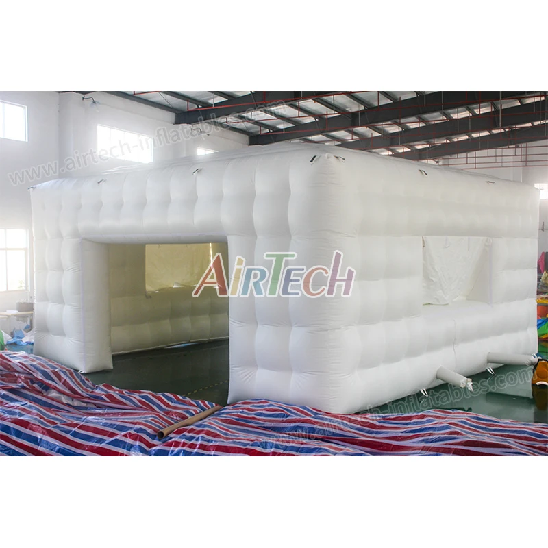 Custom square inflatable advertising tent air cube blow up outdoor tent inflatable pop up tent