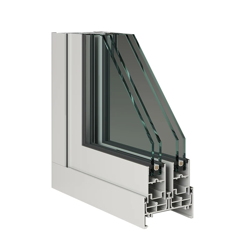 Modern customized design aluminium window australia aluminum balcony sliding window 3 tracks sliding window