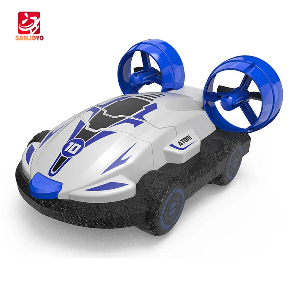 2023 New C1 Outdoor Amphibious Waterproof Hovercraft Vehicle Electric 2 In 1  Stunt Drift Radio Remote Control boat Toy RC Car