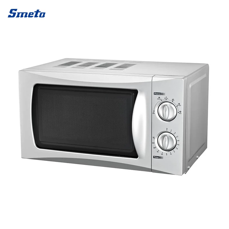 Печь микроволновая Smeta 20 л белая с механическим