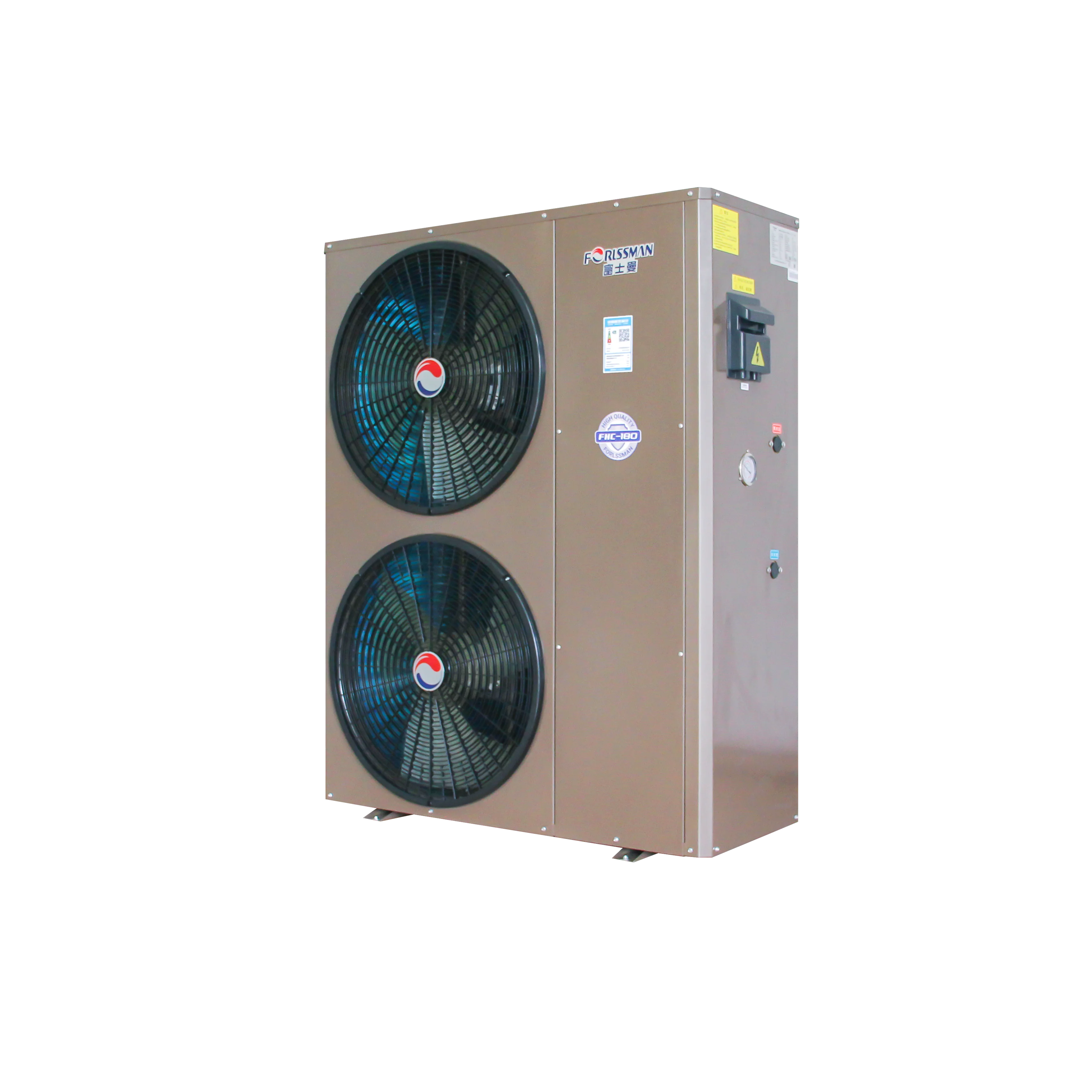 Wholesale Poland Pompa Ciepla Europe Air Source Heatpump  R32 DC Inverter Air to Water Heat Pump OEM Factory