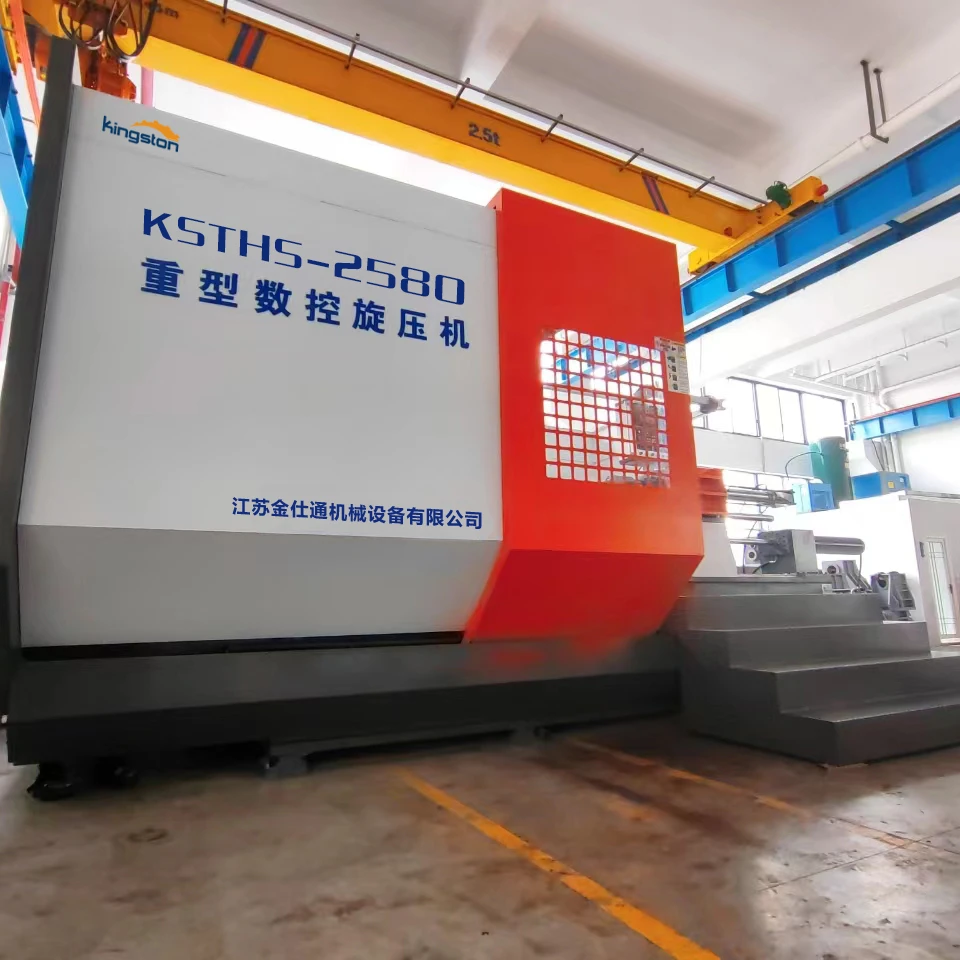 CNC Heavy Duty Metal Spinning Machine KST-HP2580  for ventilation  fan system