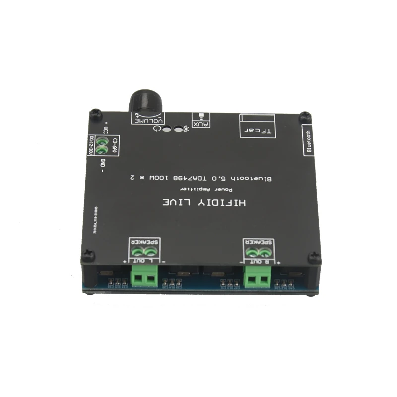 XH-A105 BT 5 0 TDA7498 цифровой усилитель доска 2x100 Вт динамик стерео аудио модуль усилителя Поддержка