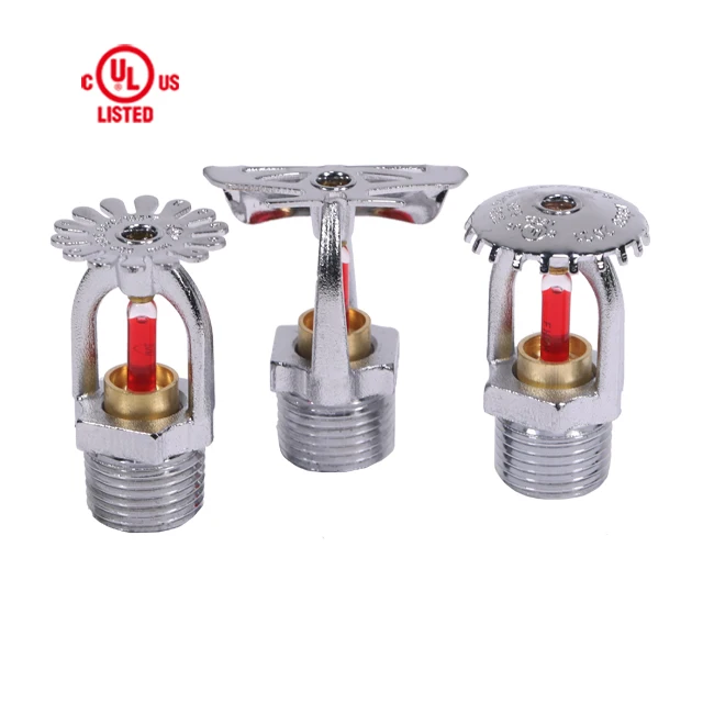 UL listed protection Pendant Upright k5.6 fire sprinkler fire fighting system supplies head