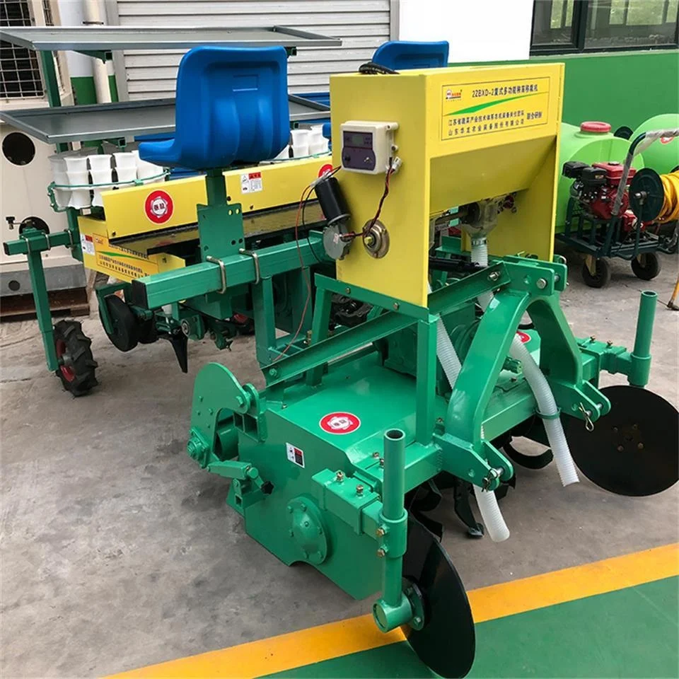 tomato transplanter 2 lines self-propelled multifunctional planter pepper transplanter farming planter onion transplanter