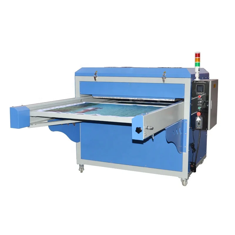 Sublimation Large Format Single Way Heated Platen Press Machine 100x120