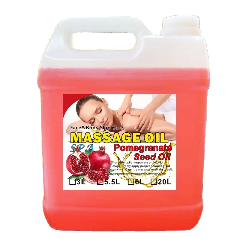 Factory Price 5.5 L Pomegranate Seeds Whitening Essential Oil Rose Massage Oil For Face Body Skin Care
