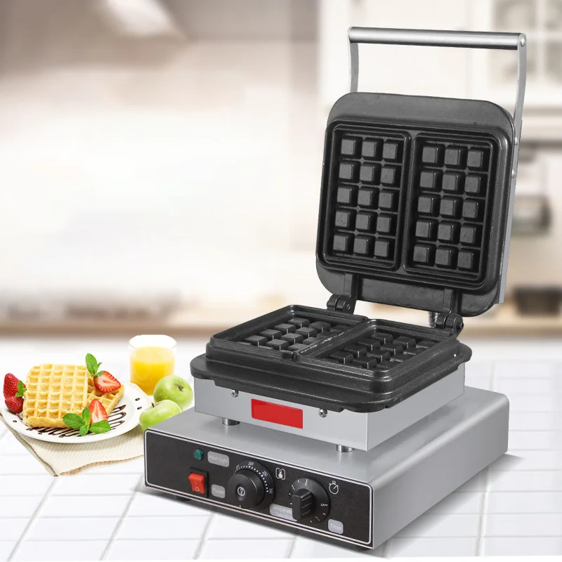 Wholesale Customized Waffle Maker Street Food Machines  Breakfast Nut Doughnut Waffle Maker Panini Electric Sandwich Maker