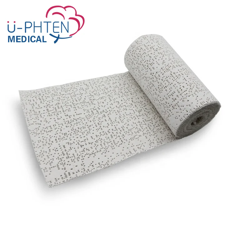 U-phten medical Pop Bandage Gypsum Plaster Of Paris Gauze Pop Bandage