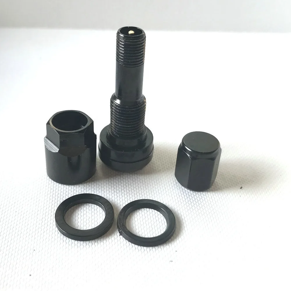 Car valve MS525 aluminum alloy stem black