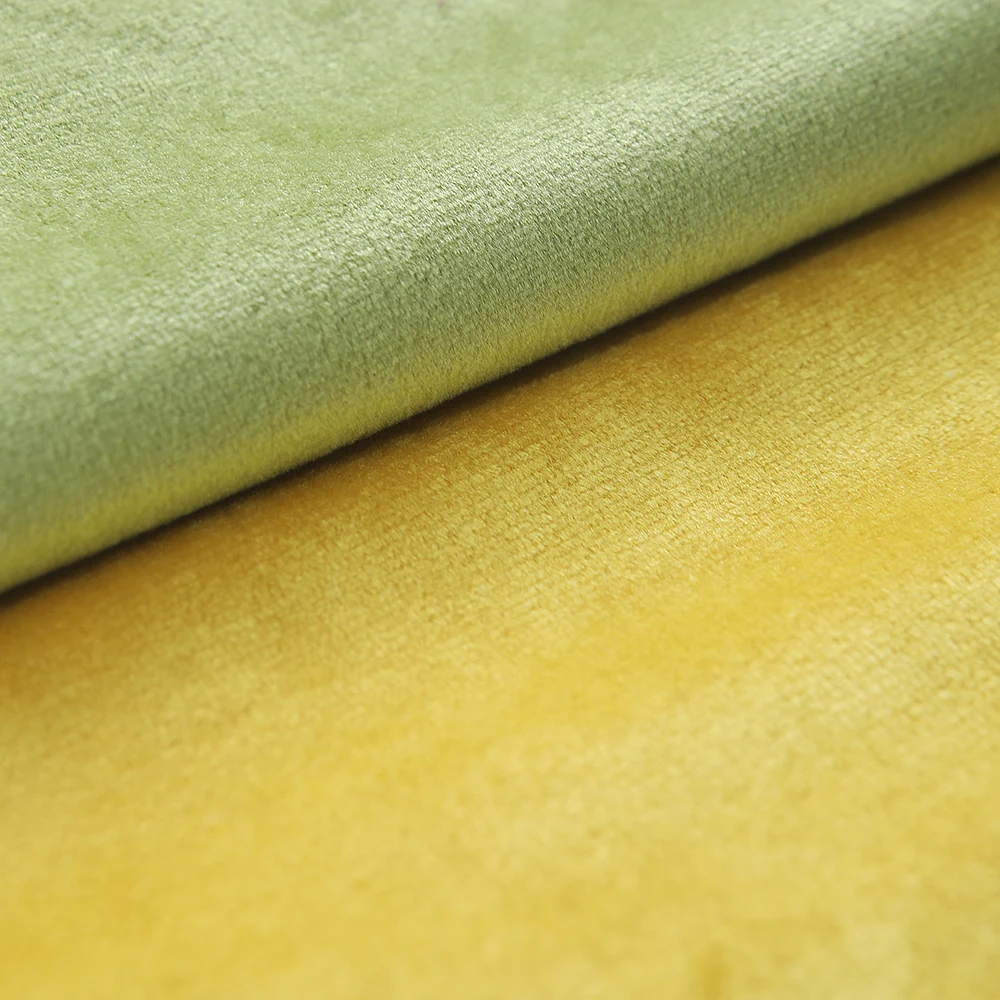2023 Customized 180~300GSM Holland Velvet Fabric 100% Polyester Upholstery Fabric For Sofa Home Textile Wholesale