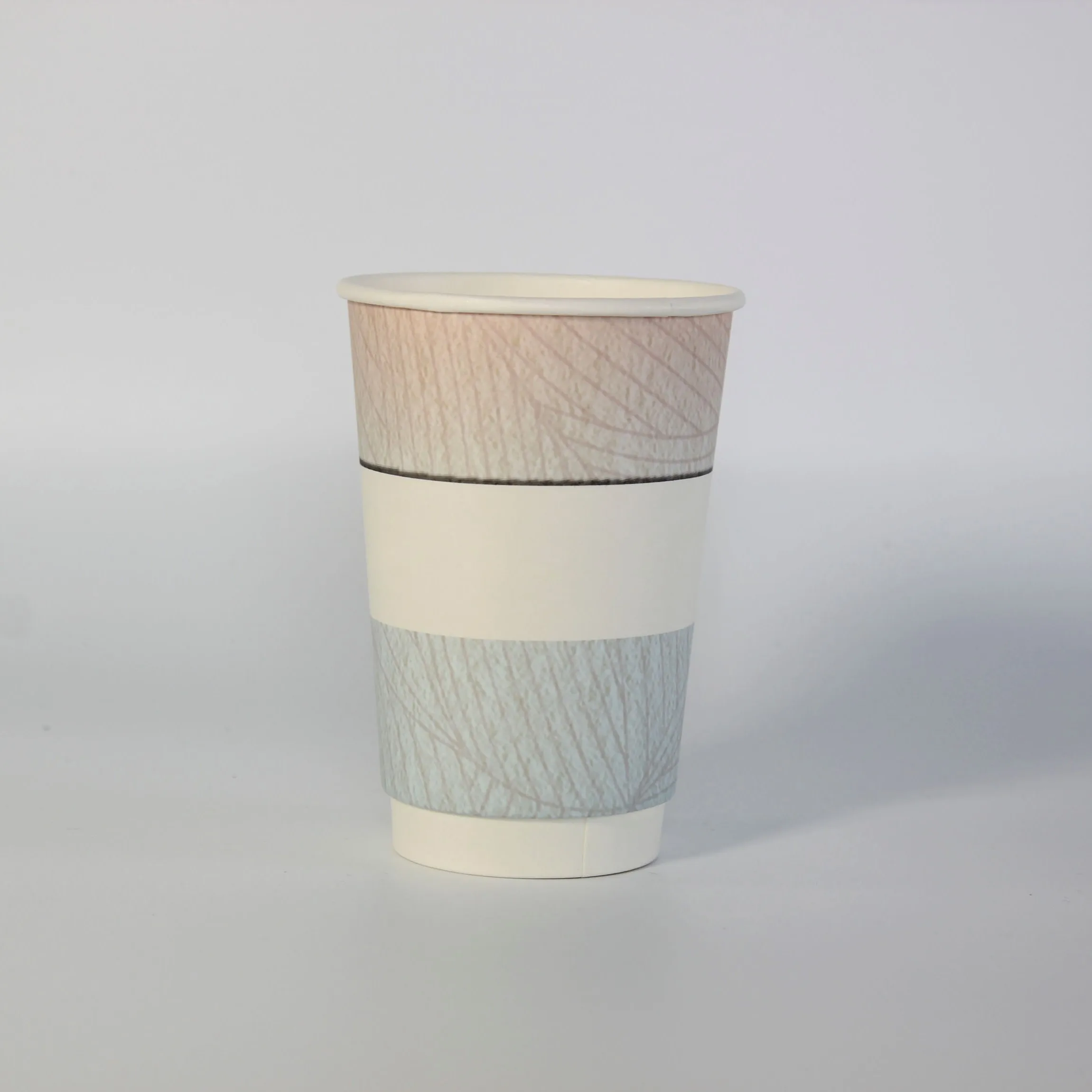 Mz Disposable Water Beverage Coffee To go Paper Cup Printed Single Wall PE Coated Paper Cups Custom Logo