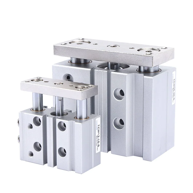 Airtac TCM Three Rod TCM pneumatic cylinder aluminium alloy Cylinder Series Pneumatic Three Axis Double Action Cylinder
