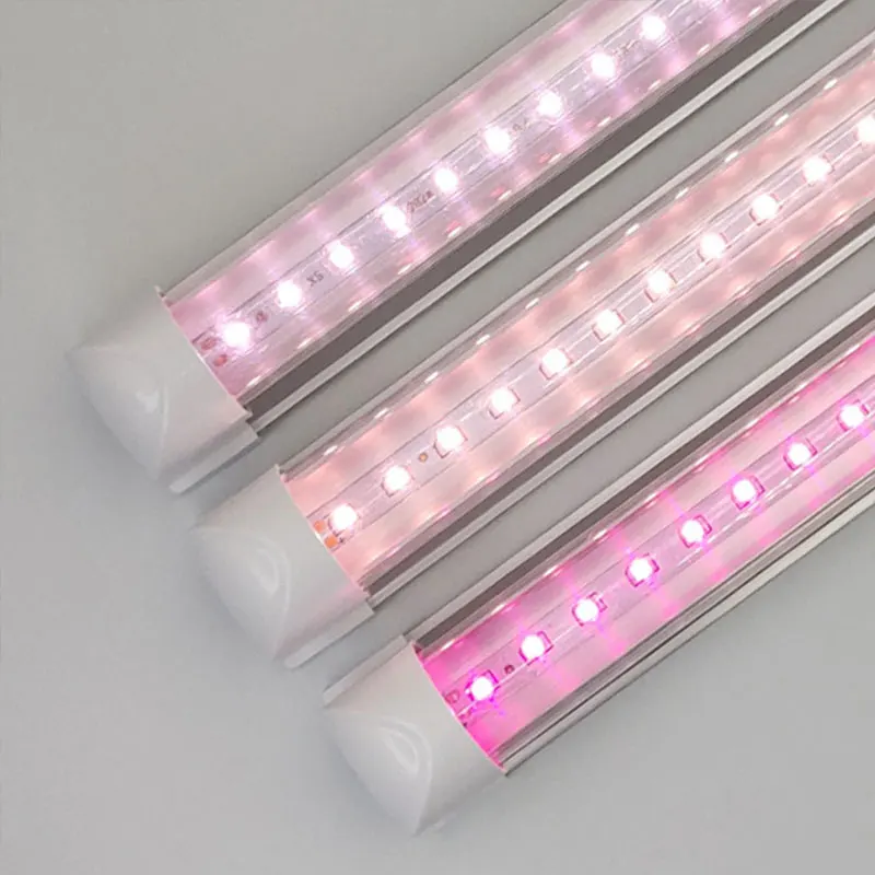 Full Spectrum Red Blue 36w T8 LED Tube Indoor Grow Light System For Hydroponics Plant Grow LED