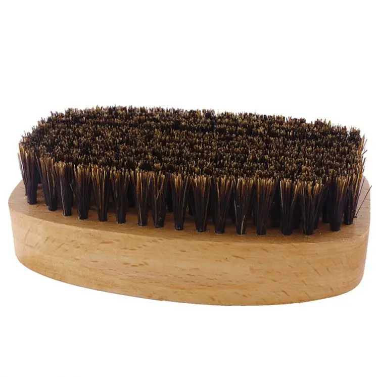 
Fashion Boar Bristles Beard Brush With Bamboo And Wood Mustache Brush Customize Label Logo 