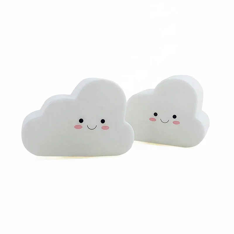 Cloud Shape Remote Control Colorful Soothing LED Sleeping Night Light Table Lamp For Kids Baby Room bedside Decor
