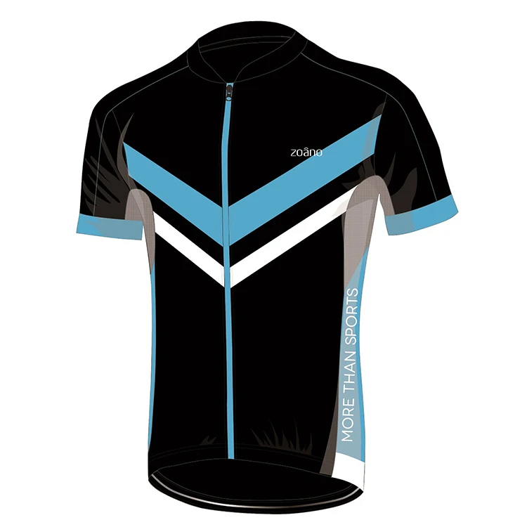 OEM Wholesale Cycling Wear Breathable Bicycle Clothing Bike Shirts Custom Cycling jersey design Men