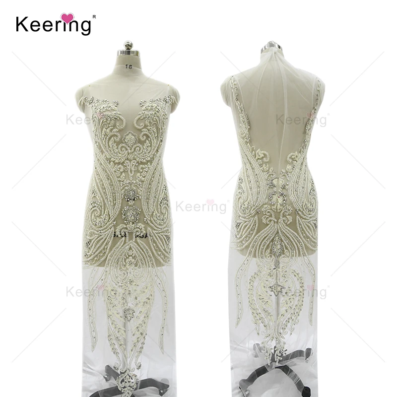 Модные красивые драгоценные камни вышитые бисером камень кристалл горный хрусталь аппликации для платья платье для свадебных церемоний, WDP-069