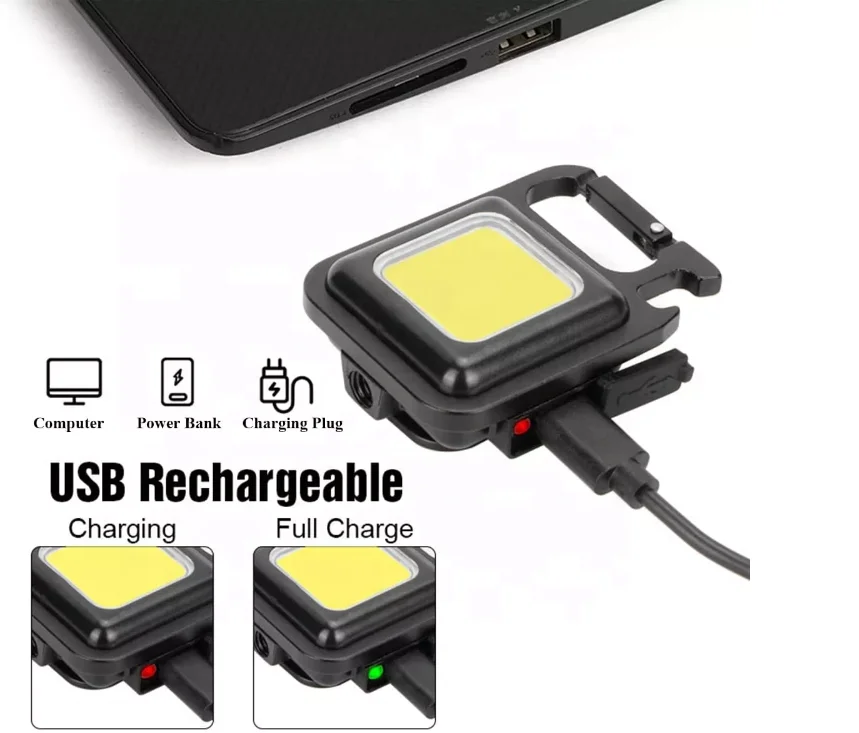 NIA-K1 подарок портативный дешевые брелки для ключей фонарик LED COB брелок с