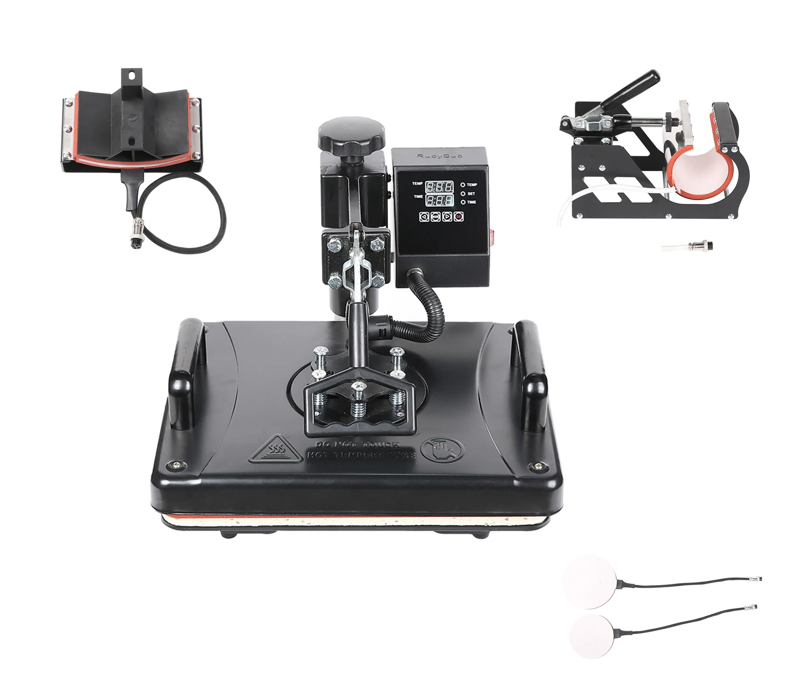 OEM Factory supply sapphire 6 in 1 multi function heat press machine with accessories