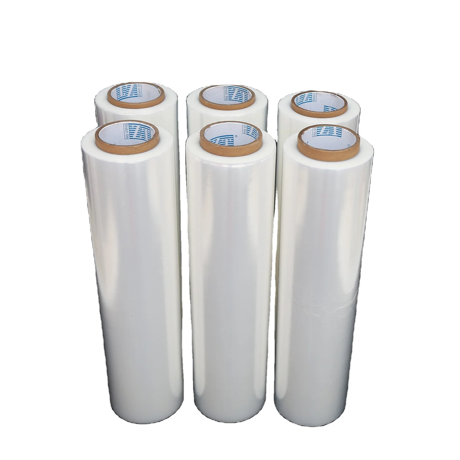 Stretch Wrap 18 Inches 1500ft 80 Gauge Industrial Strength  Roll Plastic Wrap Film for Moving Shipping Furniture Pallet Wrap