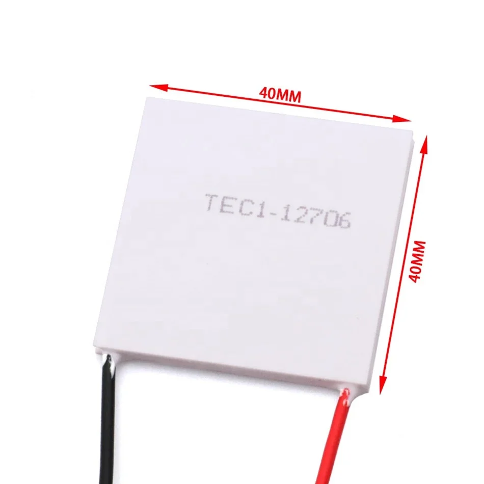 TEC1-12705 TEC1-12706 Термоэлектрический охладитель замораживание модуля Пельтье 40*40 мм