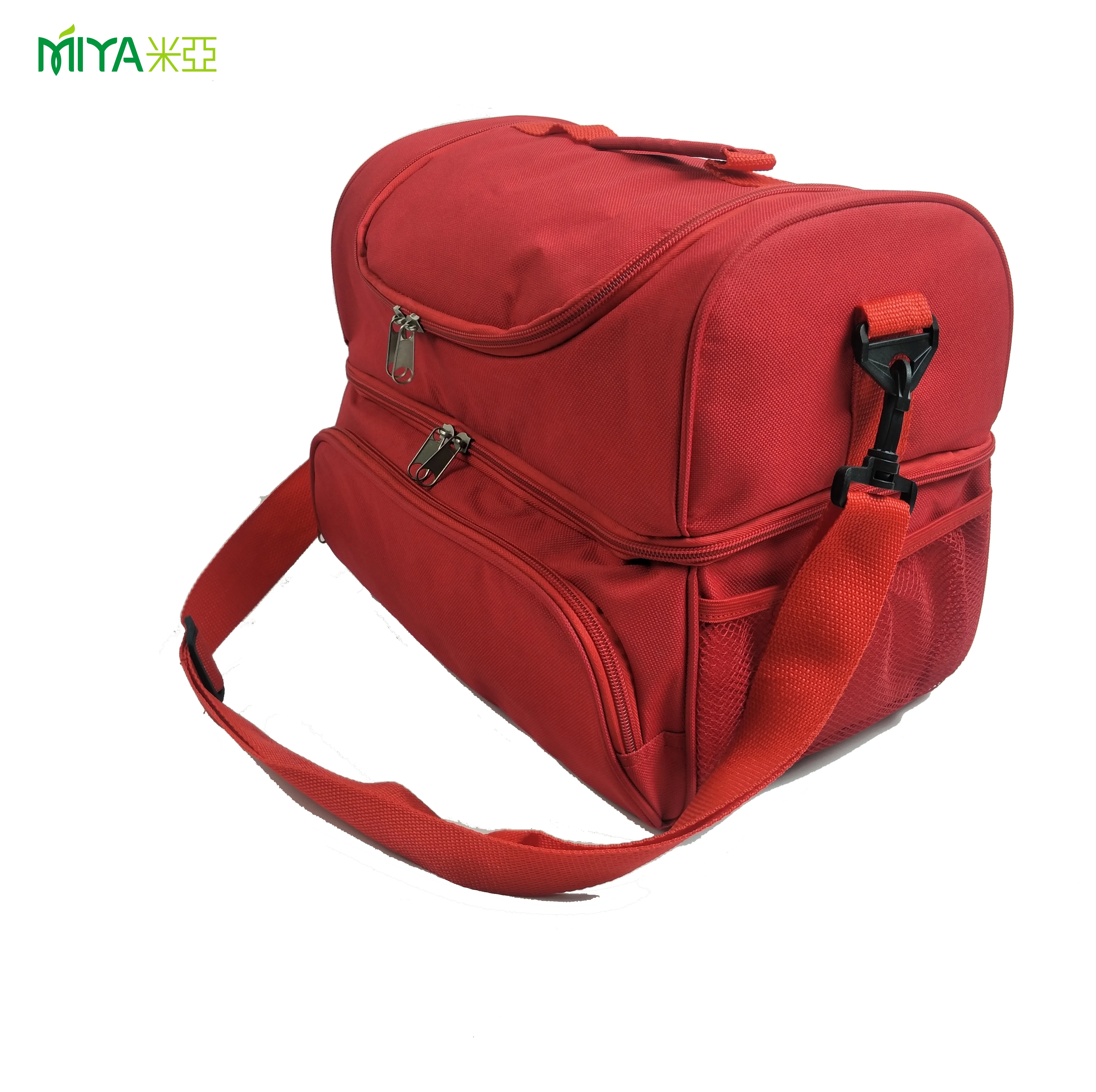 
Custom Best Quality Cold Insulated Double Bag Picnic Cooler Bag 