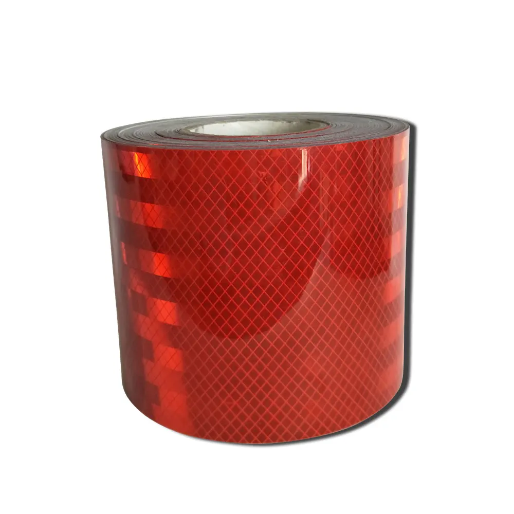 Red Color 1.22m x 45.7m  Aluminized Reflective Sheeting