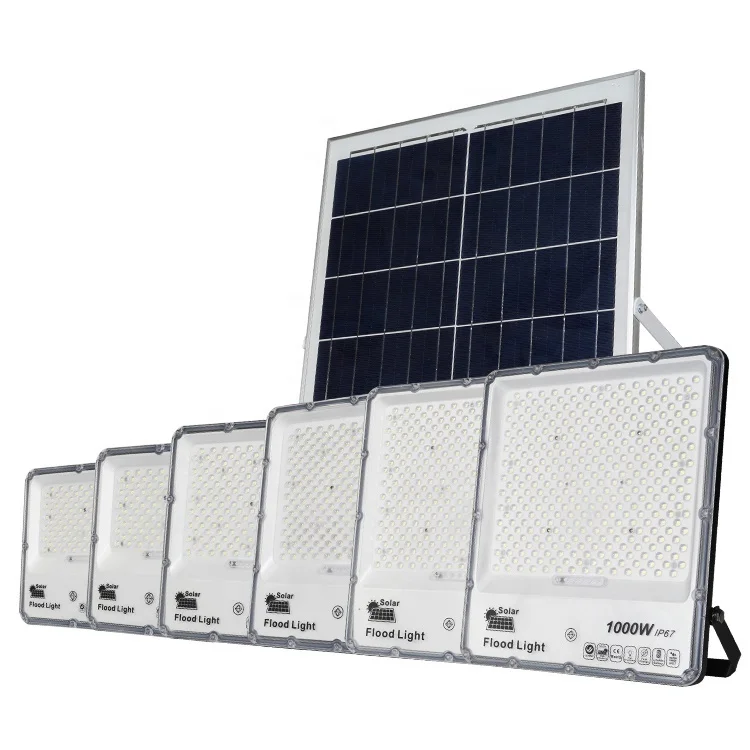 Sports Stadiums Outdoor Ip67 Waterproof 80 100 200 300 500 1000 Watt Led Solar Flood Lamp