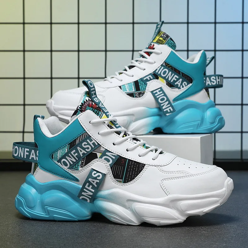 Mens Walking Shoes Chunky Sneakers Casual Trainers Fashion Workout Gym Tennis Shoes for Men