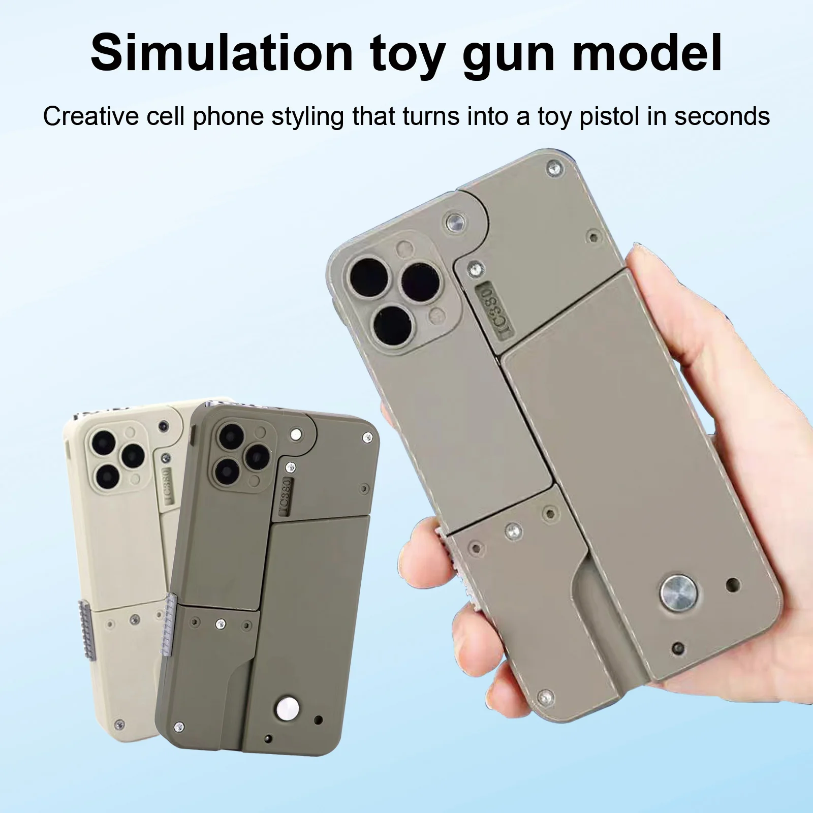 Play Cool Phone 14 Pro Max Folding Mobile Phone Metal Guns FMG9 Soft Bullet Foam Blaster Toy Gun For Boys