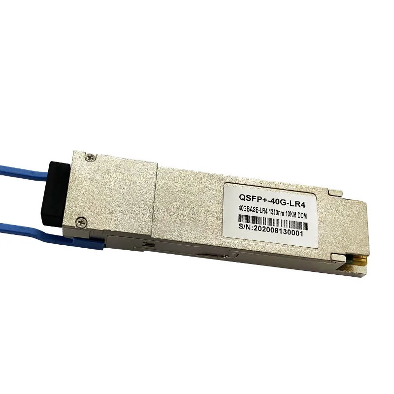 40G 10KM QSFP+ Fibre Optic Modules 1310nm Single Mode Dual Fiber LC DDM 40GBASE-LR4 QSFP+ Module