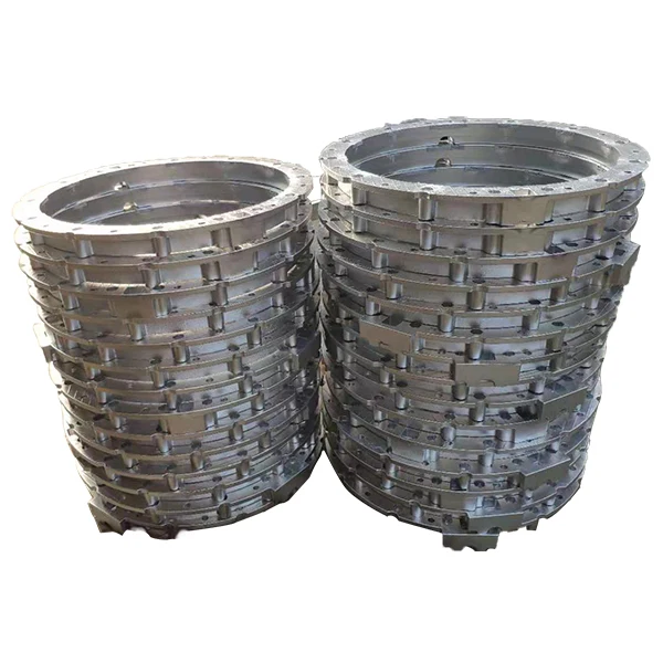 
die casting aluminum large butterfly valve fitting body flange Processing and customization 