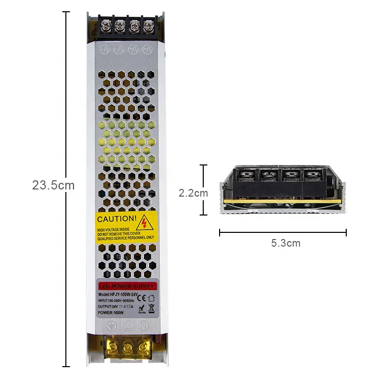 
China Manufacturer High Efficiency Overshortage 100w Power Supply For Led Module 