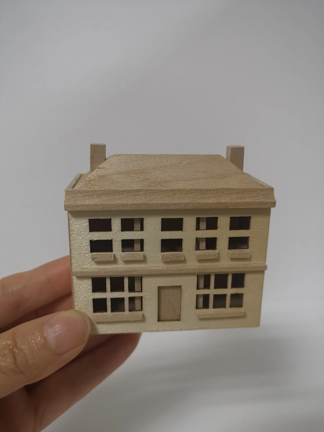 1/12  Custom Handmade Wooden Toys  Unpainted Dollhouse Miniature  For Toys
