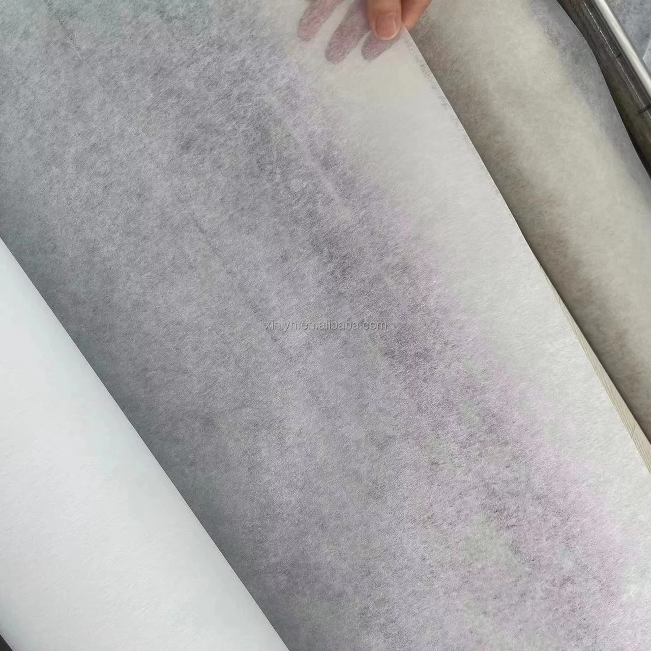 Factory Good price 1020H 1022H 1025HF 1025SM 1035H 2016HF Embroidery Interlining fabric  100% polyester Spunbond Nonwoven fabric