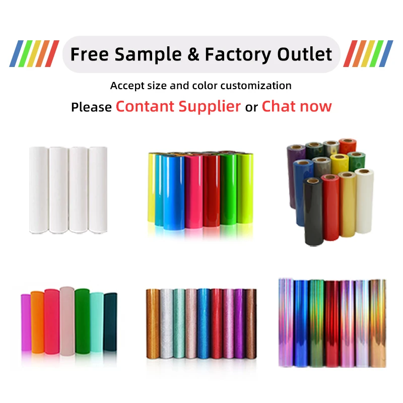 Free Sample Easy Weed Flex Vinil Textil Pvc Pu Htv Rolls Press Film Cricut Iron On Heat Transfer Vinyl For Tshirts Clothing