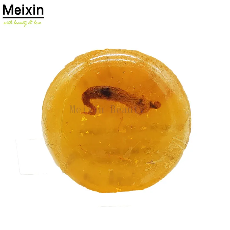 Meixin Private Label Hand Made Soap 24k Gold Gluta Facial Ginseng Soap