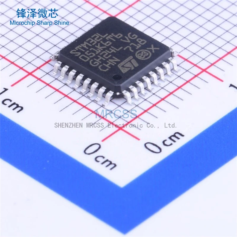 MCU 32-Bit Ultra Low Power STM32L ARM Cortex M0+ RISC 32kB Flash 32-Pin LQFP Tray  STM32L051K6T6